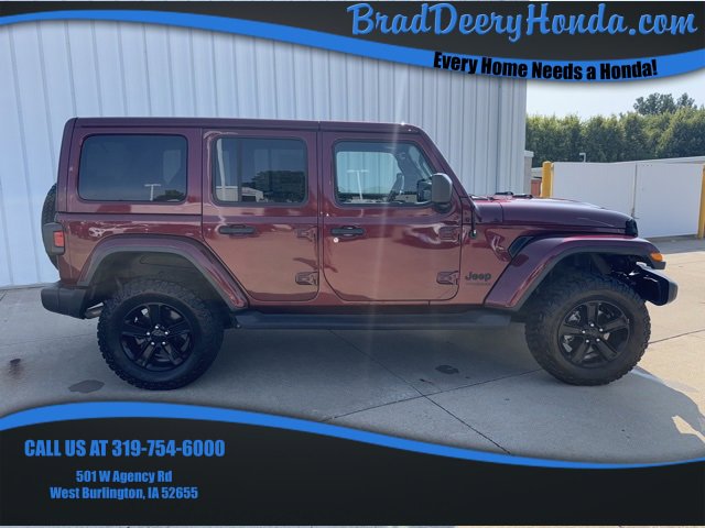 Used 2021 Jeep Wrangler Unlimited Sahara