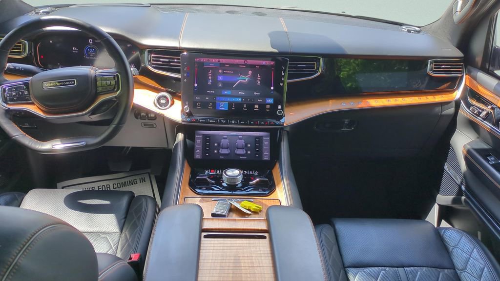 Used 2022 Jeep Grand Wagoneer Series III w/ Rear Seat Video Group 1 image 13