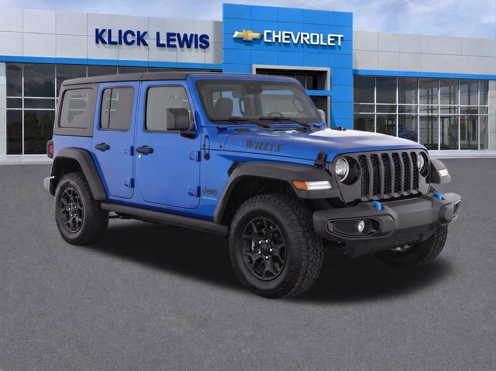 Used 2023 Jeep Wrangler Unlimited w/ 8.4" Radio Group AWD/4WD 360° Tour