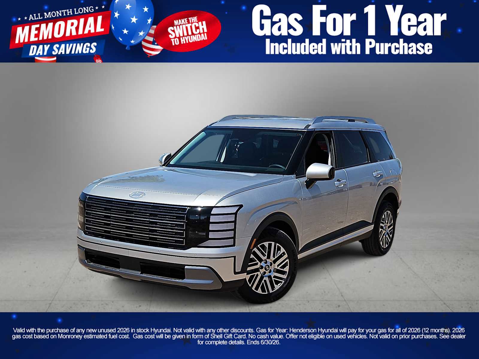 New 2026 Hyundai Palisade SEL FWD image 1