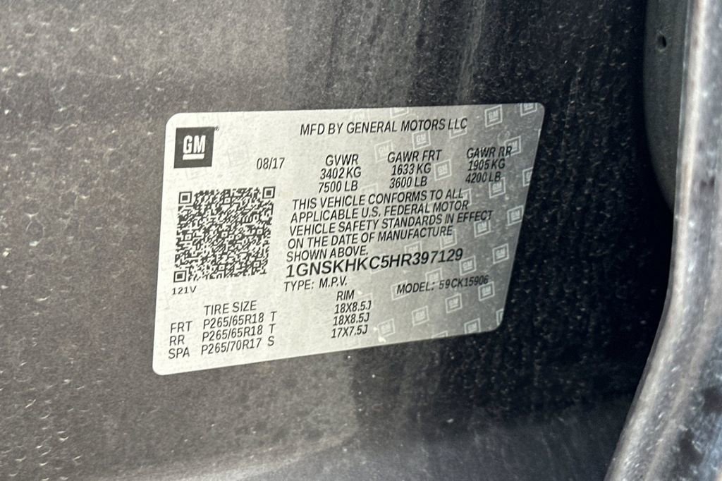 Used 2017 Chevrolet Suburban LT AWD/4WD image 30