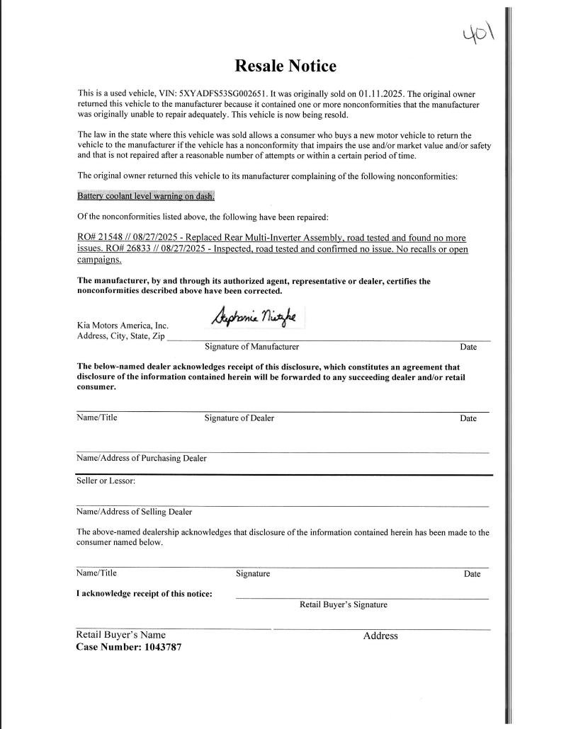 Used 2025 Kia EV9 Land image 5