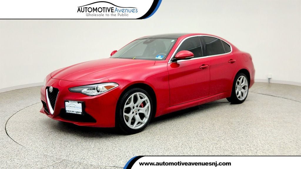 Used 2020 Alfa Romeo Giulia Ti w/ Active Blind Spot Package