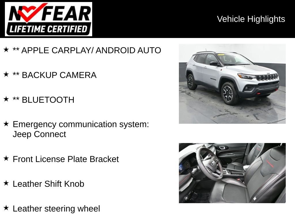 Used 2025 Jeep Compass Trailhawk AWD/4WD image 2