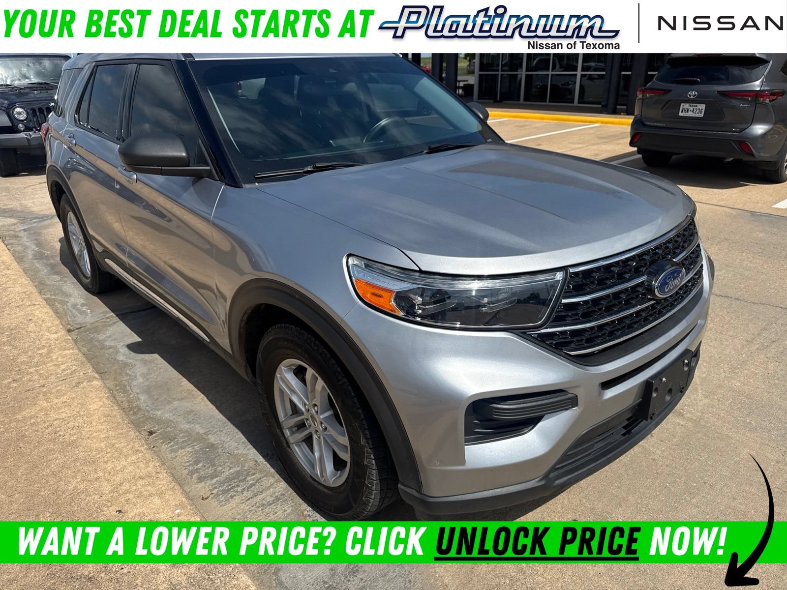 Used 2021 Ford Explorer XLT RWD image 1