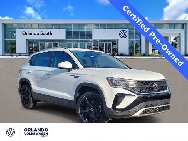 Certified 2023 Volkswagen Taos SE w/ Black Wheel Package FWD 360° Tour