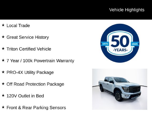 Used 2024 Nissan Titan PRO-4X w/ Pro-4x Utility Package AWD/4WD image 6