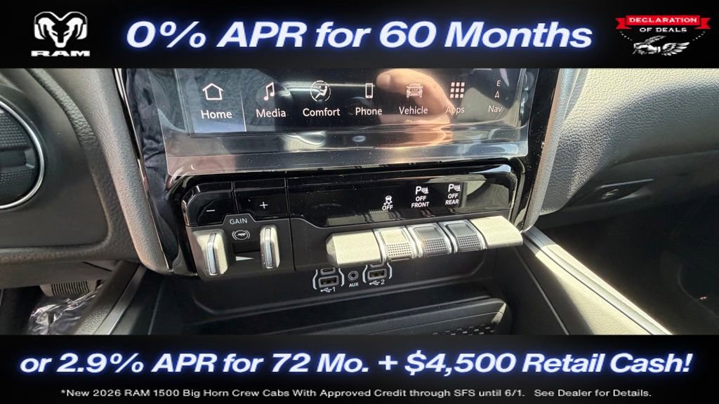 New 2026 RAM 1500 Big Horn AWD/4WD image 34