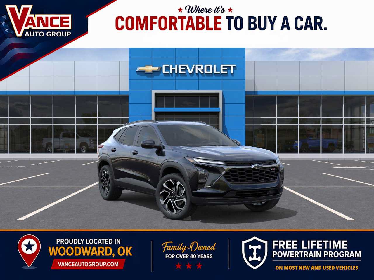 New 2026 Chevrolet Trax RS w/ Sunroof Package FWD image 1
