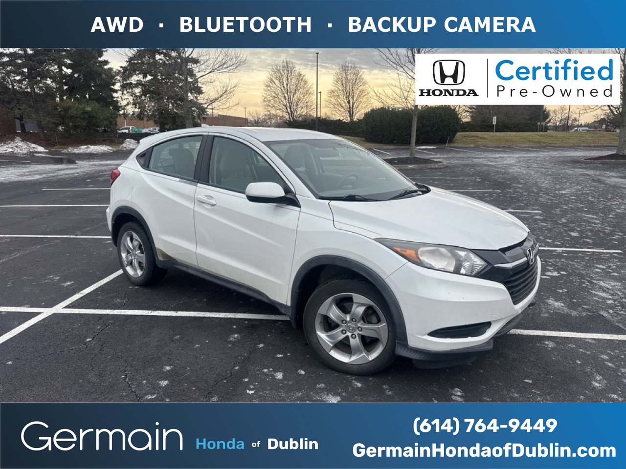 Used 2016 Honda HR-V LX