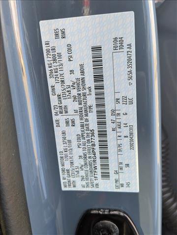 Used 2023 Ford F150 Raptor w/ Blue Interior Package image 24