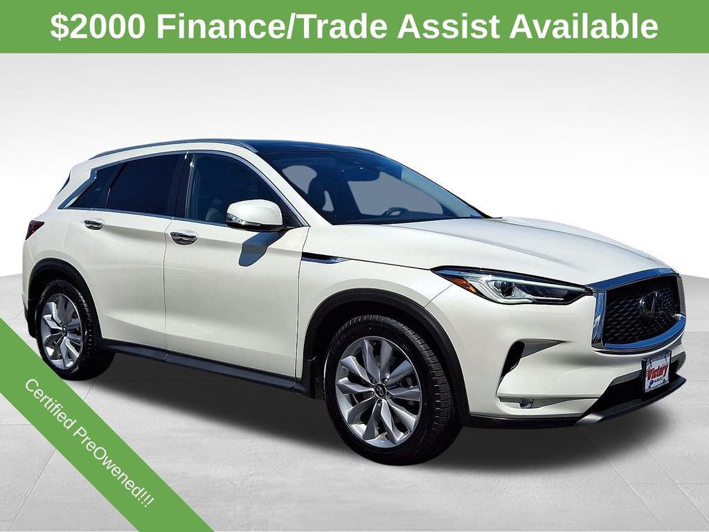 Used 2021 INFINITI QX50 Luxe w/ Cargo Package AWD/4WD image 1
