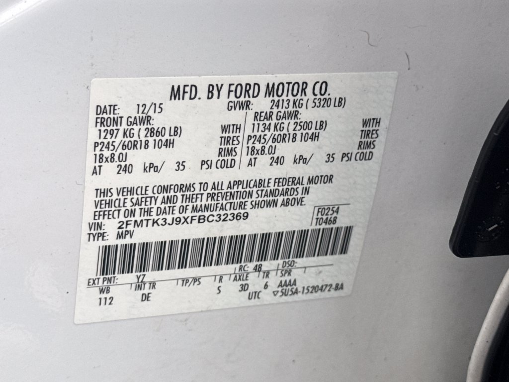 Used 2015 Ford Edge SEL FWD image 27