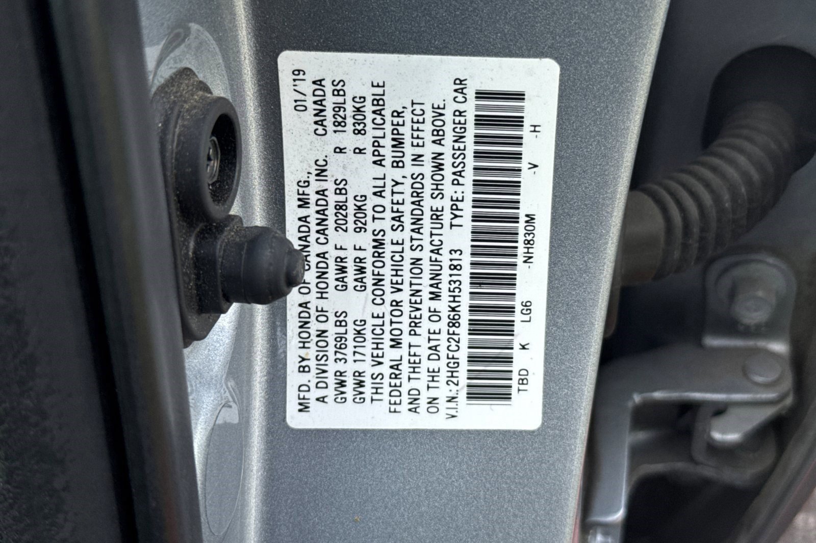 Used 2019 Honda Civic Sport image 21