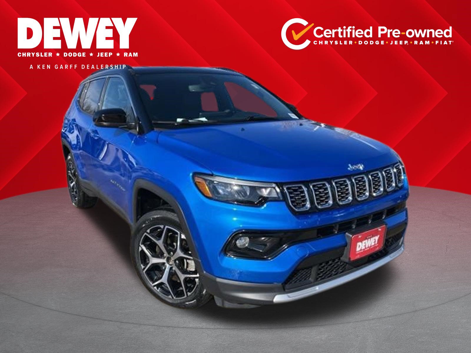 Certified 2025 Jeep Compass Limited AWD/4WD image 1
