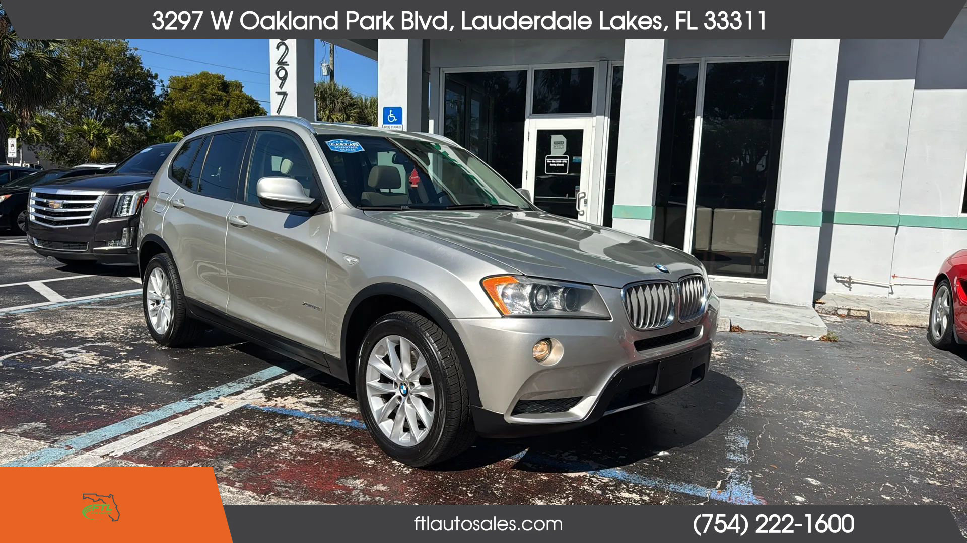 Used 2013 BMW X3 xDrive28i AWD/4WD image 3
