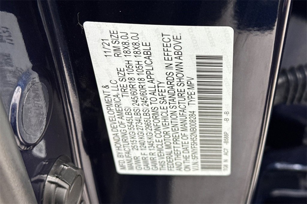 Used 2022 Honda Pilot EX-L image 29