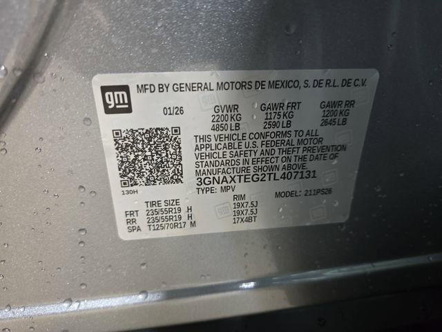 New 2026 Chevrolet Equinox RS w/ LPO, Floor Liner Package image 35