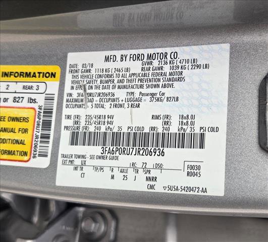 Used 2018 Ford Fusion Titanium image 23