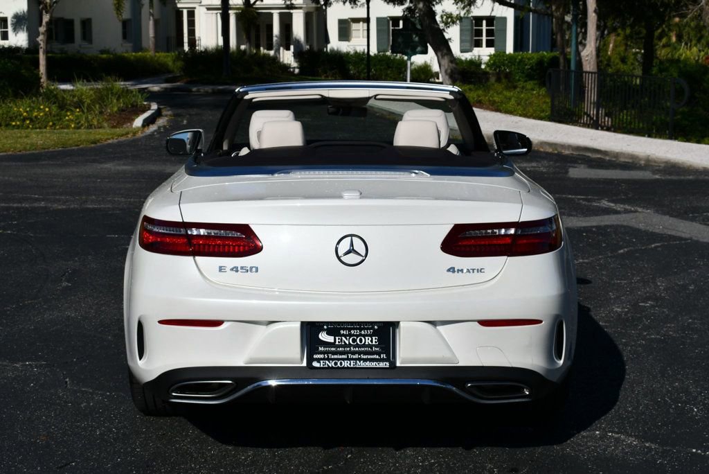 Used 2019 Mercedes-Benz E 450 4MATIC Cabriolet w/ Premium 1 Package image 5
