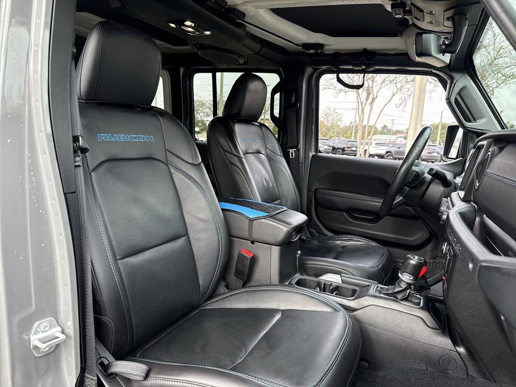 Used 2022 Jeep Wrangler Unlimited Rubicon 4xe w/ Steel Bumper Group image 23