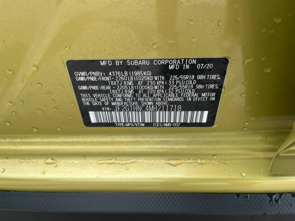 Used 2021 Subaru Crosstrek 2.5i Limited w/ Moonroof Package 2 AWD/4WD image 30