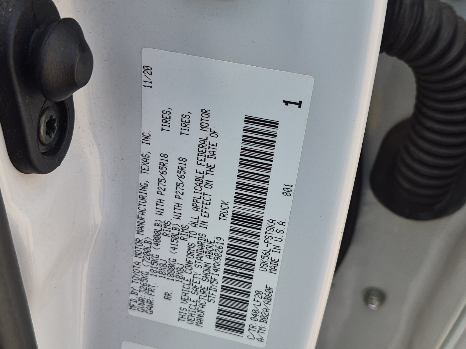 Used 2021 Toyota Tundra TRD Pro AWD/4WD image 26