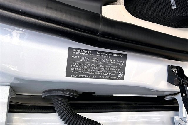 Used 2023 Lucid Air Touring image 18