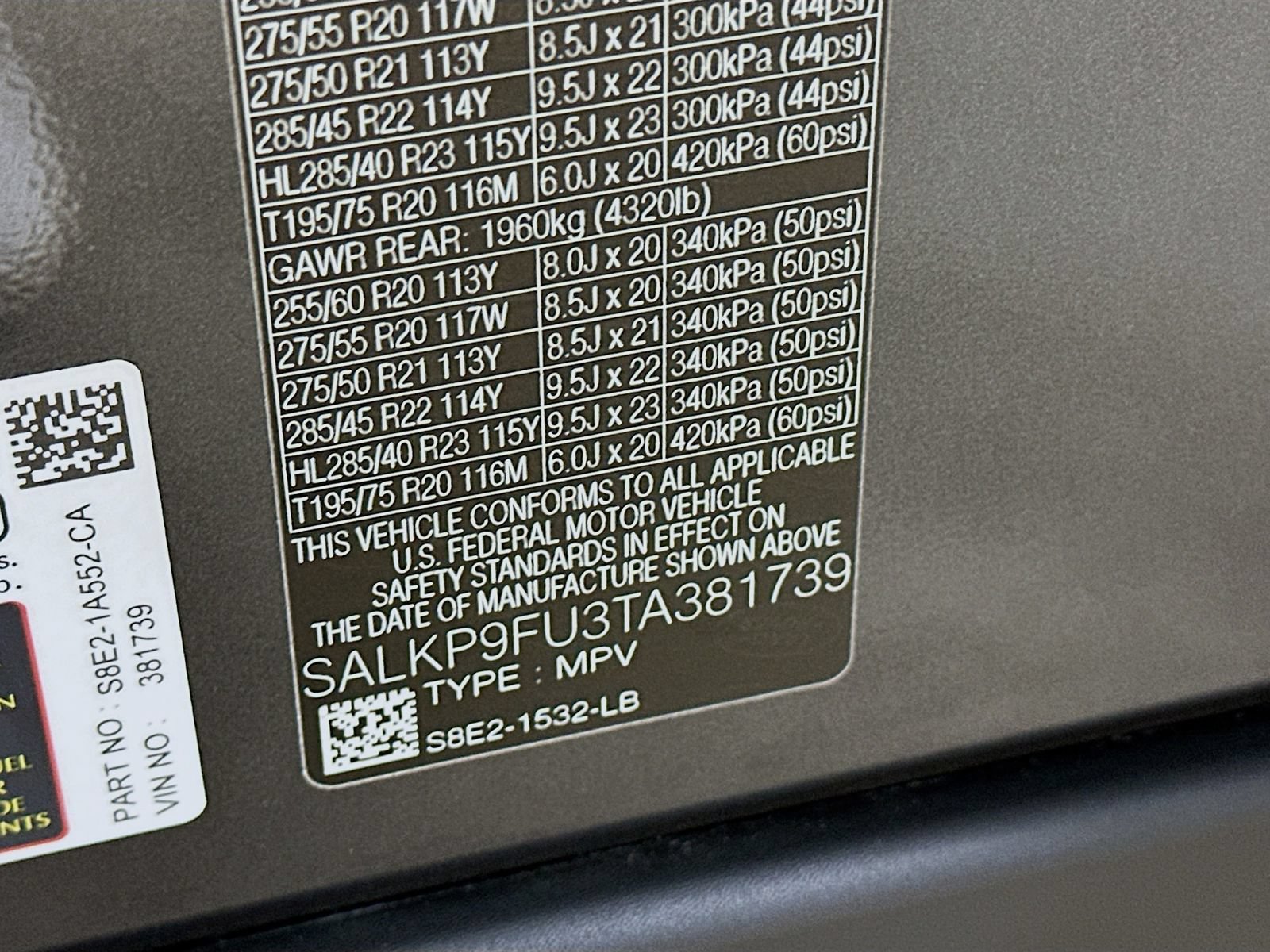 New 2026 Land Rover Range Rover SE AWD/4WD image 47