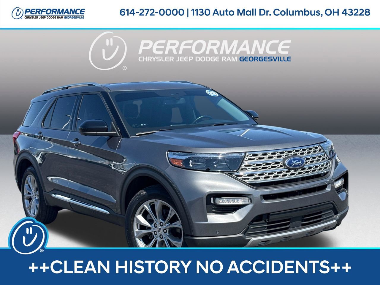 Used 2023 Ford Explorer Limited AWD/4WD image 1