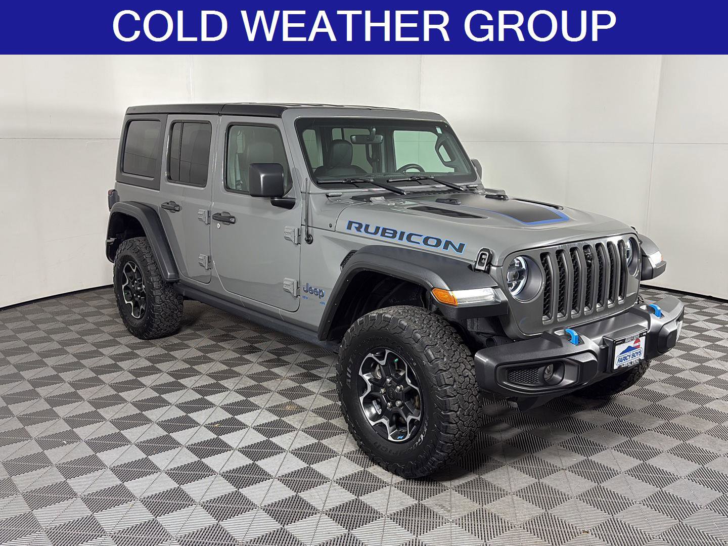 Used 2023 Jeep Wrangler Unlimited Rubicon 4xe w/ Cold Weather Group image 2