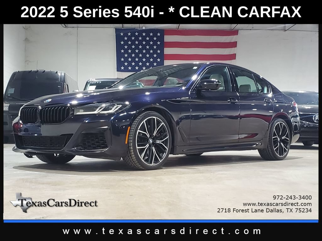 Used 2022 BMW 540i w/ M Sport Package
