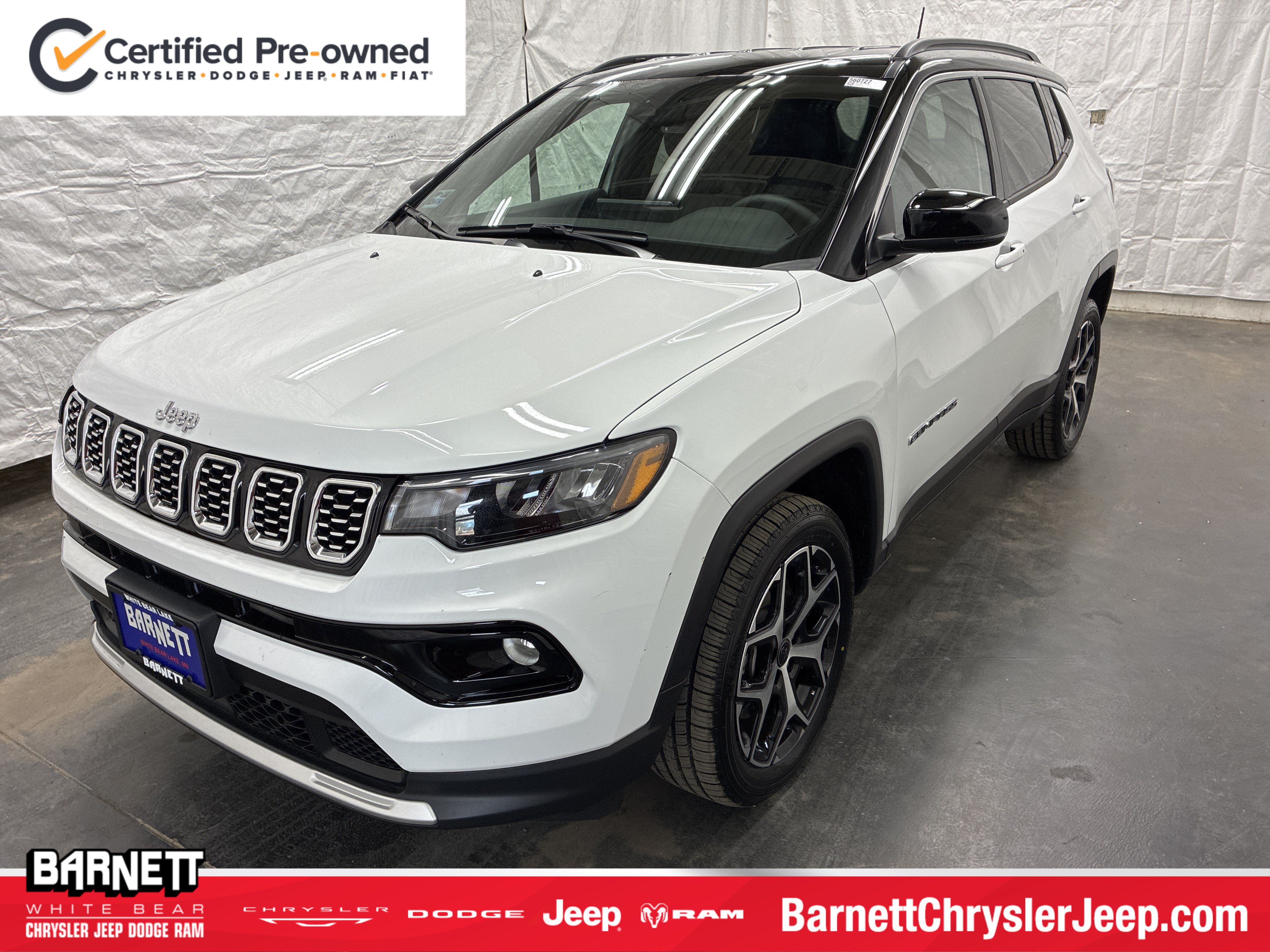 Certified 2025 Jeep Compass Limited AWD/4WD image 1