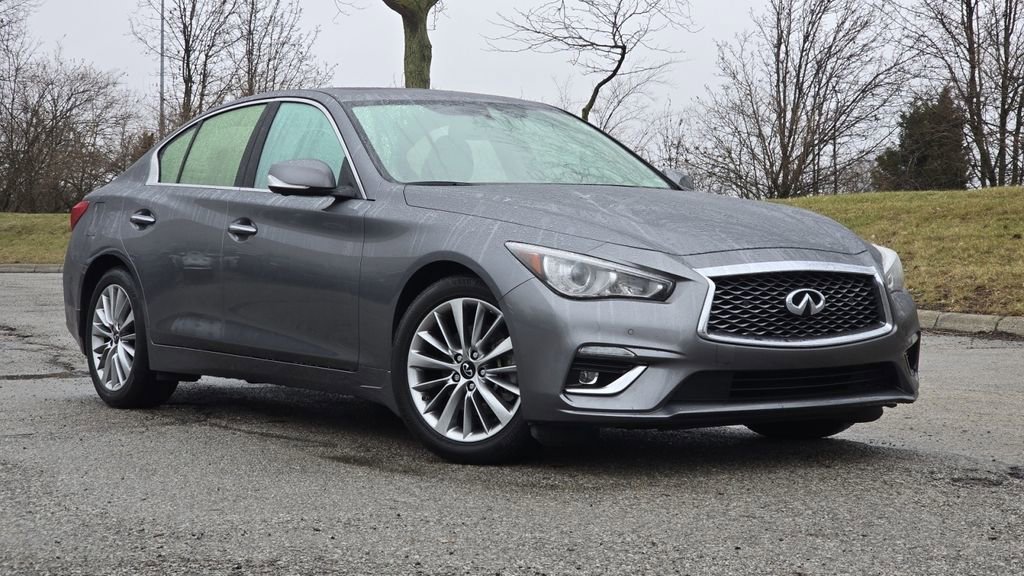 Used 2022 INFINITI Q50 Luxe w/ Cargo Package image 2