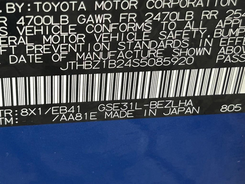 Used 2025 Lexus IS 350 F Sport w/ Accessory Package RWD image 45