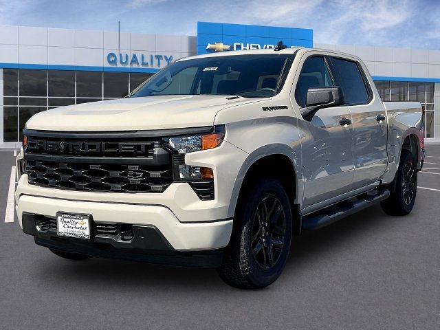 New 2026 Chevrolet Silverado 1500 Custom w/ Turbomax Blackout Package RWD image 2