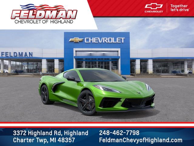 New 2026 Chevrolet Corvette Stingray Preferred Cpe w/ Z51 Performance Package