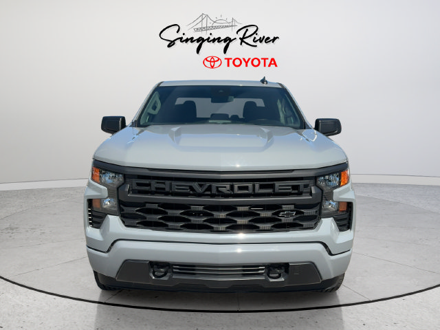 Used 2024 Chevrolet Silverado 1500 Custom w/ Turbomax Blackout Package AWD/4WD image 2