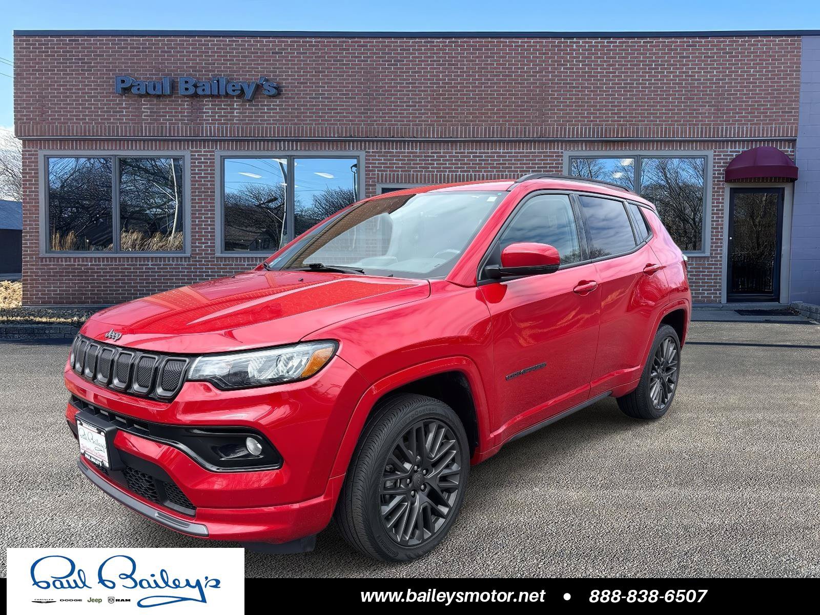 Used 2022 Jeep Compass Limited AWD/4WD image 1