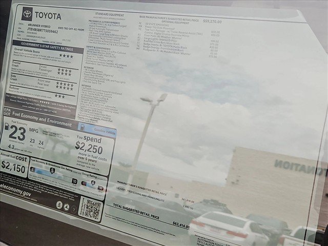 New 2026 Toyota 4Runner TRD Off-Road Premium w/ Tow Technology Package AWD/4WD image 17