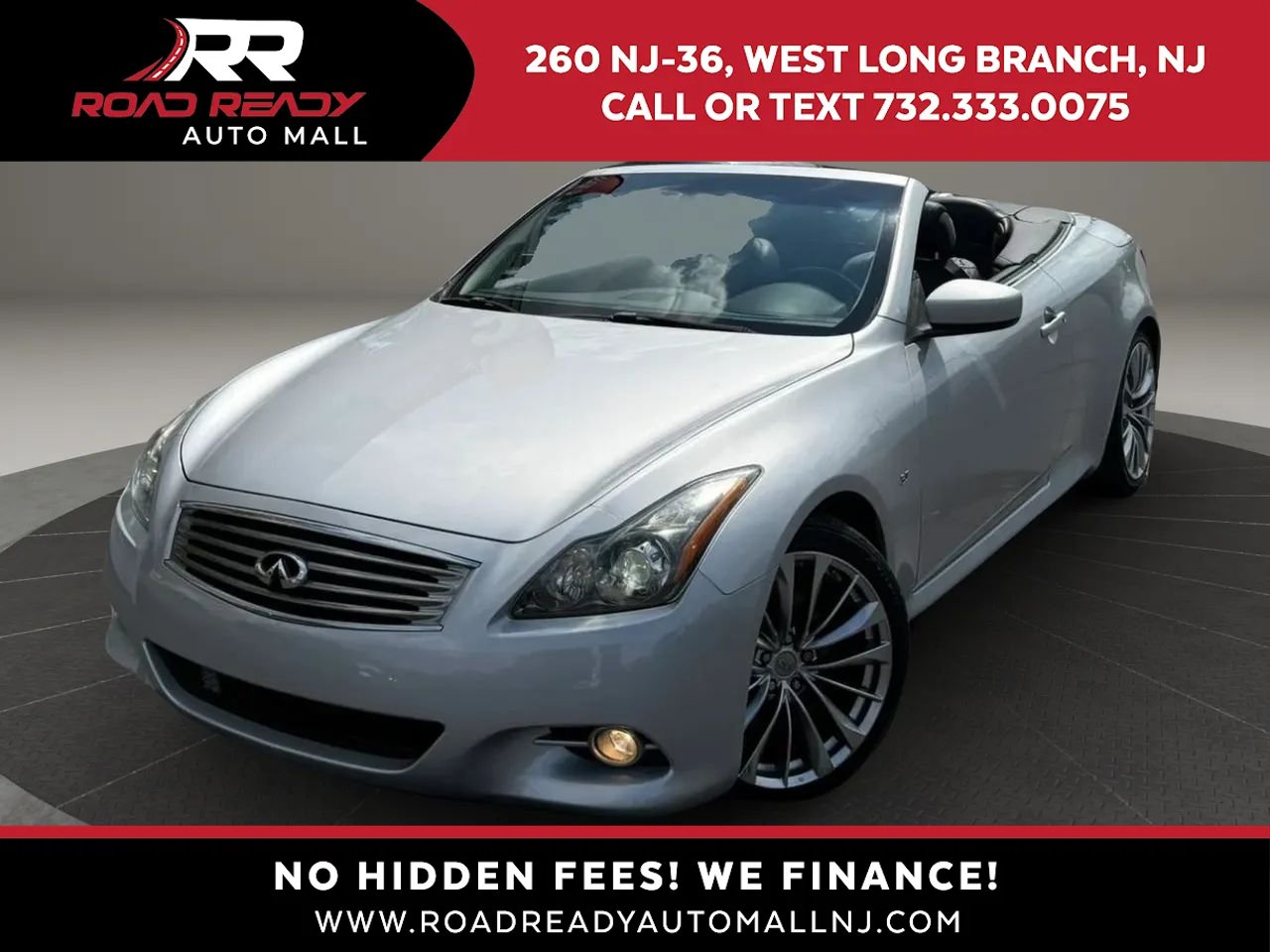 Used 2014 INFINITI Q60 Convertible w/ Premium Package