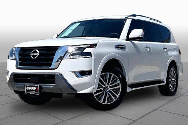 Certified 2023 Nissan Armada SL w/ Captain's Chairs Package AWD/4WD image 1
