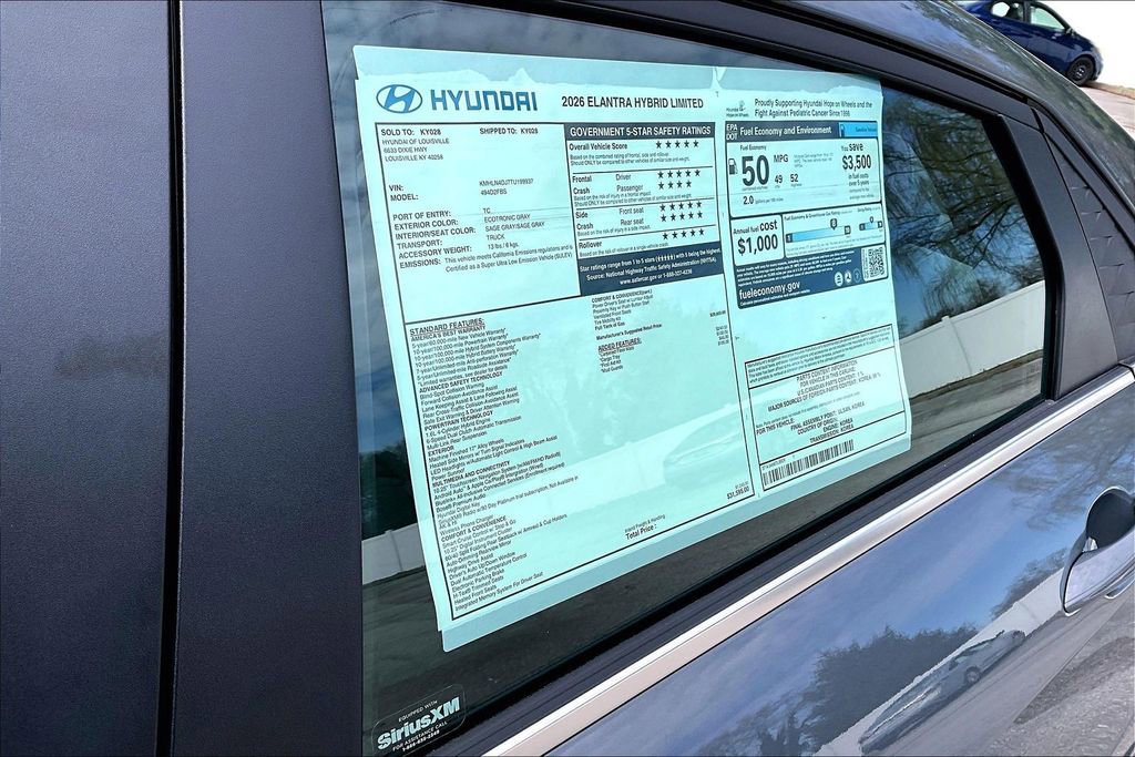 New 2026 Hyundai Elantra Limited FWD image 16