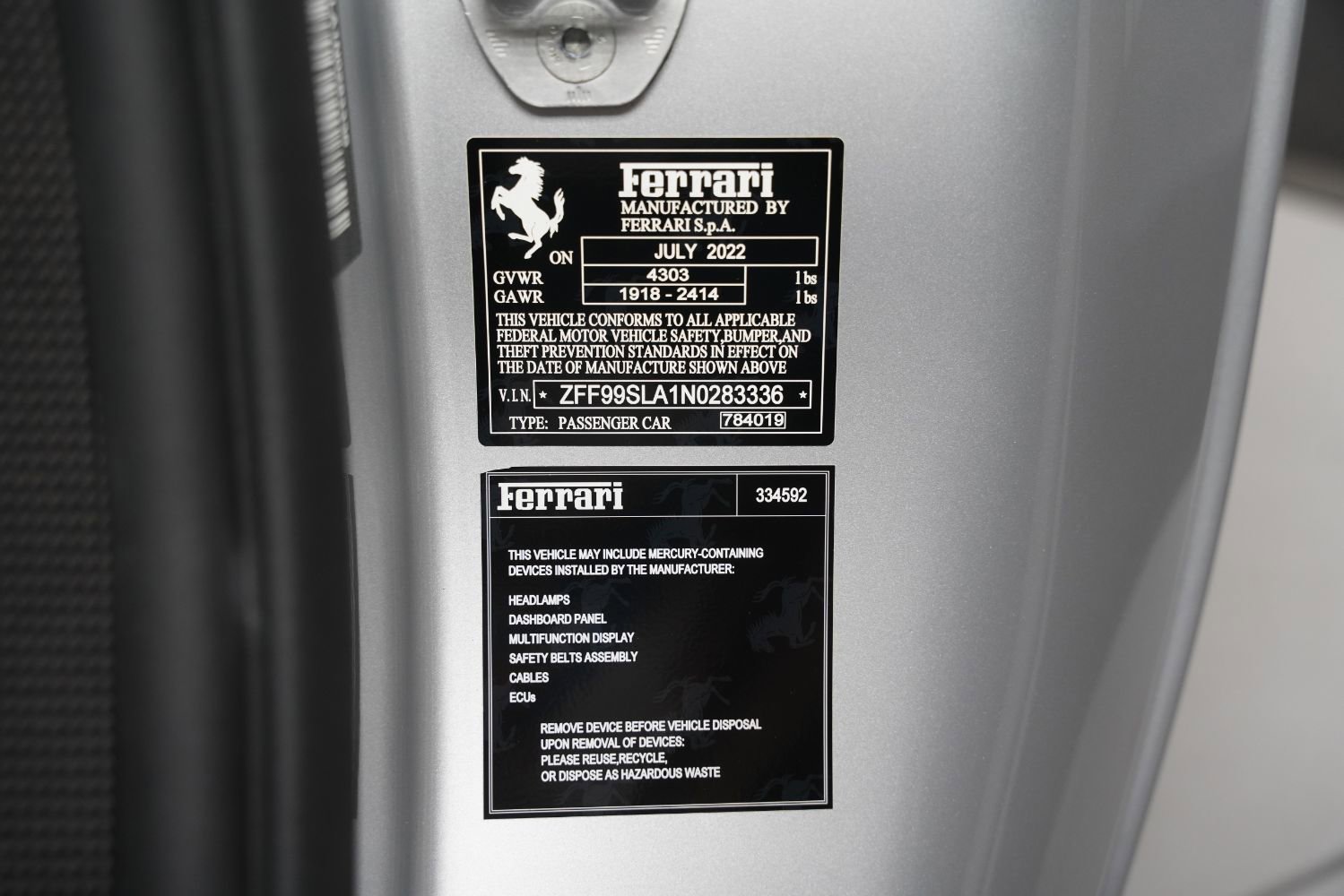 Used 2022 Ferrari 296 GTB image 53