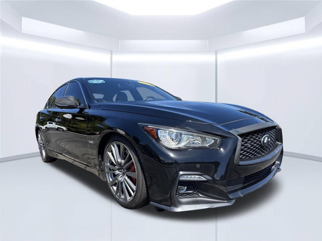 Used 2018 INFINITI Q50 Red Sport 400 AWD/4WD image 8