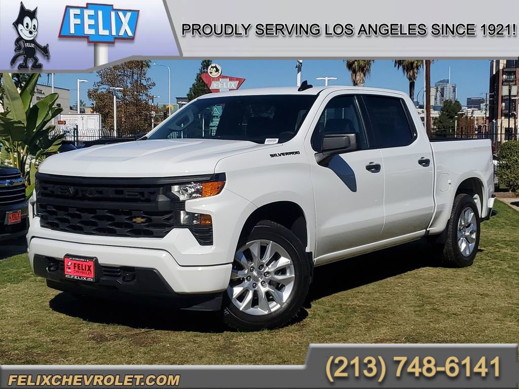 Used 2023 Chevrolet Silverado 1500 Custom w/ LPO, Dark Essentials Package