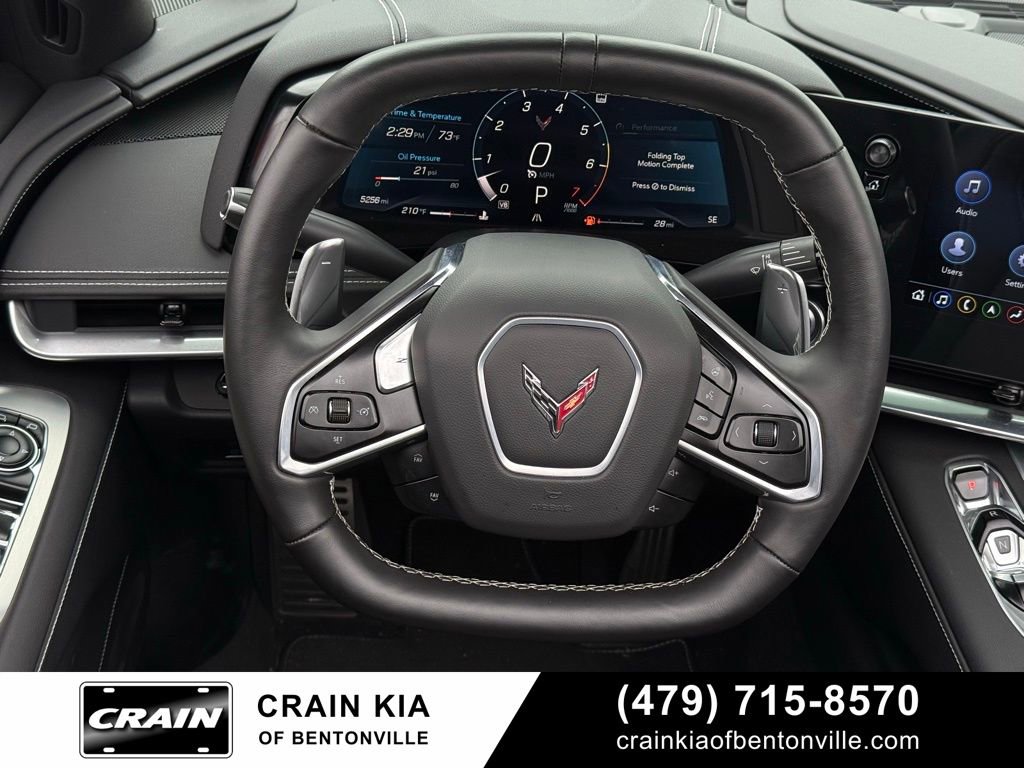 Used 2021 Chevrolet Corvette Stingray Preferred Conv w/ Battery Protection Package RWD image 13