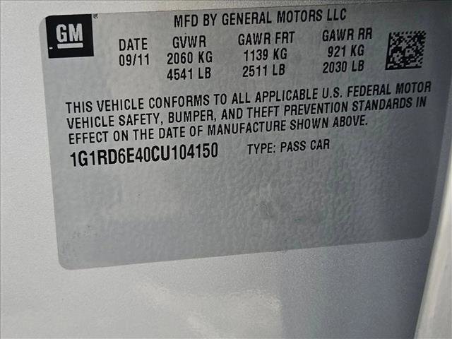 Used 2012 Chevrolet Volt Premium w/ Premium Trim Package image 21