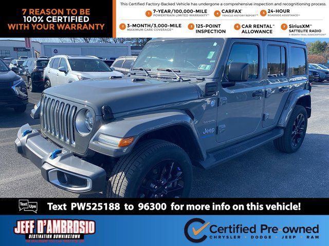 Used 2023 Jeep Wrangler Sahara 4xe w/ Cold Weather Group