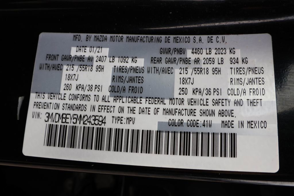 Used 2021 MAZDA CX-30 2.5 Turbo w/ Premium Plus Pkg AWD/4WD image 45